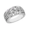 18K White Gold Round Diamond Ladies Ring 0.32ct -Its Hot Jewelry Shop 18k gold round diamond ladies ring 032ct p 32622 white 20220426
