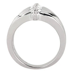 18K White Gold Round Diamond Ladies Ring 0.50ct 8.3mm 7 18K White Gold Round Diamond Ladies Ring 0.50ct 8.3mm -Its Hot Jewelry Shop 18k gold round diamond ladies ring 050ct p 32226 additional white