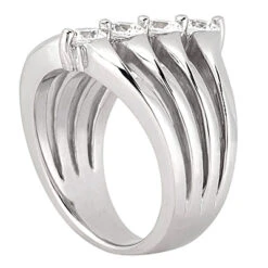 18K White Gold Round Diamond Ladies Ring 0.50ct 8.3mm 6 18K White Gold Round Diamond Ladies Ring 0.50ct 8.3mm -Its Hot Jewelry Shop 18k gold round diamond ladies ring 050ct p 32226 back white 20220426