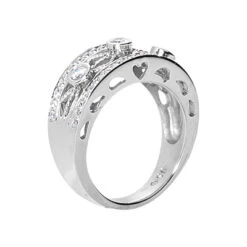 18K White Gold Round Diamond Ladies Ring 0.51ct 8 18K White Gold Round Diamond Ladies Ring 0.51ct -Its Hot Jewelry Shop 18k gold round diamond ladies ring 051ct p 32878 back white 20220426
