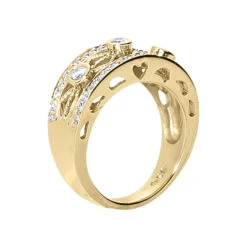 18K White Gold Round Diamond Ladies Ring 0.51ct 9 18K White Gold Round Diamond Ladies Ring 0.51ct -Its Hot Jewelry Shop 18k gold round diamond ladies ring 051ct p 32878 back yellow 20220426