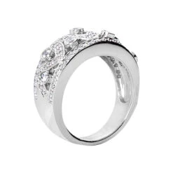 18K White Gold Round Diamond Ladies Ring 0.89ct 8 18K White Gold Round Diamond Ladies Ring 0.89ct -Its Hot Jewelry Shop 18k gold round diamond ladies ring 089ct p 32724 back white 20220420 20220426