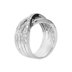 18K White Gold Round Diamond Ladies Ring 1.15ct 9.9mm 8 18K White Gold Round Diamond Ladies Ring 1.15ct 9.9mm -Its Hot Jewelry Shop 18k gold round diamond ladies ring 115ct p 32944 back white 20220426