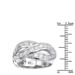18K White Gold Round Diamond Ladies Ring 1.54ct 13 18K White Gold Round Diamond Ladies Ring 1.54ct -Its Hot Jewelry Shop 18k gold round diamond ladies ring 154ct p 32836 rulerwh