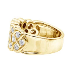 18K Yellow Gold Round Diamond Ladies Ring 2.02ct -Its Hot Jewelry Shop 18k gold round diamond ladies ring 202ct p 32548 backye