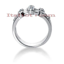 18K White Gold Round Diamond Right Hand Ladies Ring 0.39ct 5 18K White Gold Round Diamond Right Hand Ladies Ring 0.39ct -Its Hot Jewelry Shop 18k gold round diamond right hand ladies ring 039ct p 31425back