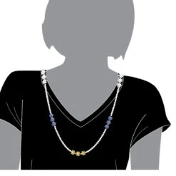 18K White Gold Ruby & Sapphire White Yellow Diamond Flower Necklace For Women 33c 8 18K White Gold Ruby & Sapphire White Yellow Diamond Flower Necklace For Women 33c -Its Hot Jewelry Shop 18k gold ruby sapphire white yellow diamond flower necklace for women 33c bodwh