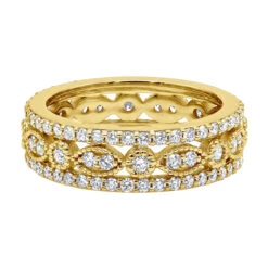 18K White Gold Tacori Style Diamond Full Eternity Ring 1.81c -Its Hot Jewelry Shop 18k gold tacori style diamond full eternity ring 181c p 23025 backye