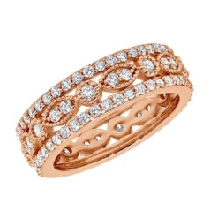 18K White Gold Tacori Style Diamond Full Eternity Ring 1.81c -Its Hot Jewelry Shop 18k gold tacori style diamond full eternity ring 181c p 23025 ro