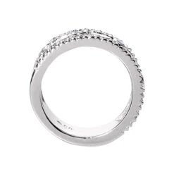 18K White Gold Women's Diamond Ring 0.63ct 7.0mm 8 18K White Gold Women's Diamond Ring 0.63ct 7.0mm -Its Hot Jewelry Shop 18k gold womens diamond ring 063ct p 32646 back white 20220426
