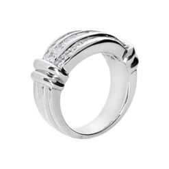 18K White Gold Women's Diamond Ring 1.53ct -Its Hot Jewelry Shop 18k gold womens diamond ring 153ct p 32826 back white 20220426