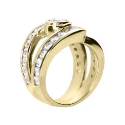 18K White Gold Women's Diamond Ring 2.81ct 9 18K White Gold Women's Diamond Ring 2.81ct -Its Hot Jewelry Shop 18k gold womens diamond ring 281ct p 32798 back yellow 20220426