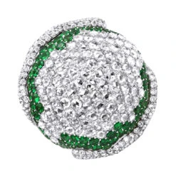 18K Yellow Gold Womens Statement Ring Unique 11 Carat Diamond Emerald Ladies Ring 9 18K Yellow Gold Womens Statement Ring Unique 11 Carat Diamond Emerald Ladies Ring -Its Hot Jewelry Shop 18k gold womens statement ring unique 11 carat diamond and emerald ladies ring white