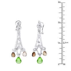 18K White Gold Peridot Diamond Chandelier Earrings 0.99ct 9 18K White Gold Peridot Diamond Chandelier Earrings 0.99ct -Its Hot Jewelry Shop 18k peridot diamond chandelier earrings 099ct p 22369 ruler white