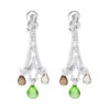 18K White Gold Peridot Diamond Chandelier Earrings 0.99ct 2 18K White Gold Peridot Diamond Chandelier Earrings 0.99ct -Its Hot Jewelry Shop 18k peridot diamond chandelier earrings 099ct p 22369 white