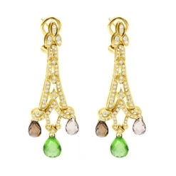 18K White Gold Peridot Diamond Chandelier Earrings 0.99ct 7 18K White Gold Peridot Diamond Chandelier Earrings 0.99ct -Its Hot Jewelry Shop 18k peridot diamond chandelier earrings 099ct p 22369 yellow