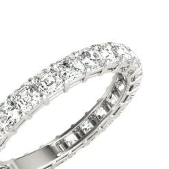 2 Carat Platinum Asscher Cut Diamond Eternity Band Diamond Anniversary Ring 10 2 Carat Platinum Asscher Cut Diamond Eternity Band Diamond Anniversary Ring -Its Hot Jewelry Shop 2 carat platinum asscher cut diamond eternity band diamond anniversary ring box