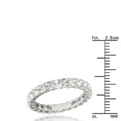 2 Carat Platinum Asscher Cut Diamond Eternity Band Diamond Anniversary Ring 11 2 Carat Platinum Asscher Cut Diamond Eternity Band Diamond Anniversary Ring -Its Hot Jewelry Shop 2 carat platinum asscher cut diamond eternity band diamond anniversary ring ruler