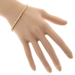 2.20 Carat Diamond Tennis Bracelet 14K Yellow Gold Bezel Set 12 2.20 Carat Diamond Tennis Bracelet 14K Yellow Gold Bezel Set -Its Hot Jewelry Shop 220 carat diamond tennis bracelet 14k bezel set p 22425 bodye