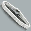 3 Row Diamond Tennis Bracelet 1 Ct Sterling Silver -Its Hot Jewelry Shop 3 row diamond tennis bracelet 175ct sterling silver p 46628
