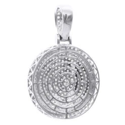4 Carat Diamond Pendant For Men 14K Yellow Gold Iced Out Round Medallion 13 4 Carat Diamond Pendant For Men 14K Yellow Gold Iced Out Round Medallion -Its Hot Jewelry Shop 4 carat diamond pendant for men 14k gold iced out round medallion 803232 back white