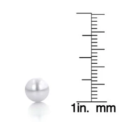 5.5-6mm 14K White Gold White Freshwater Pearl Stud Earrings 13 5.5-6mm 14K White Gold White Freshwater Pearl Stud Earrings -Its Hot Jewelry Shop 55 6mm 14k gold white freshwater pearl stud earrings p 5903 ruler