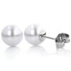 5.5-6mm 14K White Gold White Freshwater Pearl Stud Earrings 2 5.5-6mm 14K White Gold White Freshwater Pearl Stud Earrings -Its Hot Jewelry Shop 55 6mm 14k gold white freshwater pearl stud earrings p 5903 wh