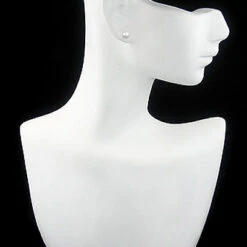 8.5-9mm 14K Yellow Gold White Freshwater Pearl Stud Earrings -Its Hot Jewelry Shop 85 9mm 14k gold white freshwater pearl stud earrings p 5906bod