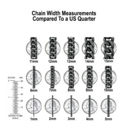 Men's Black Diamond Bracelet 0.50ct Black Rhodium Sterling Silver 9 Men's Black Diamond Bracelet 0.50ct Black Rhodium Sterling Silver -Its Hot Jewelry Shop Chains Sizing Comparison Coin 57