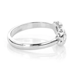 Adjustable 14K White Gold Diamond Toe Ring Flower 0.07ct 9 Adjustable 14K White Gold Diamond Toe Ring Flower 0.07ct -Its Hot Jewelry Shop adjustable 14k gold diamond toe ring flower 007ct p 5973 backwh