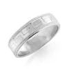 Adorned Wedding Band For Men 14K White Gold 2 Adorned Wedding Band For Men 14K White Gold -Its Hot Jewelry Shop adorned wedding band for men 14k gold 1