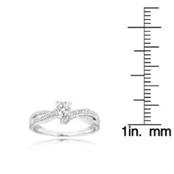 Affordable Engagement 14K White Gold Diamond Ring 0.34ct 13 Affordable Engagement 14K White Gold Diamond Ring 0.34ct -Its Hot Jewelry Shop affordable engagement rings 14k gold diamond ring 34ct p 7169 rulerwh
