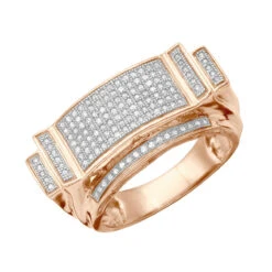 Affordable Men's 10K White Gold Diamond Ring 0.52ct -Its Hot Jewelry Shop affordable mens rings 10k gold diamond ring 052ct p 7112 ro