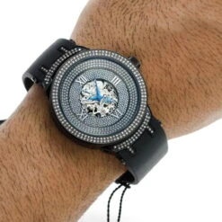 Automatic Men's Joe Rodeo Diamond Watch 2.20ct -Its Hot Jewelry Shop automatic mens watches joe rodeo diamond watch 220ct p 45431 bod2