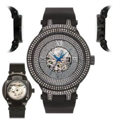 Automatic Men's Joe Rodeo Diamond Watch 2.20ct -Its Hot Jewelry Shop automatic mens watches joe rodeo diamond watch 220ct p 45431 main2
