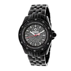 Black Centorum Diamond Watch For Men 0.5ct Midsize Falcon