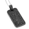 Iced Out Black Diamond Dog Tag Pendant 7.15ct Sterling Silver -Its Hot Jewelry Shop black diamond dog tag pendant 715ct sterling silver p 43323