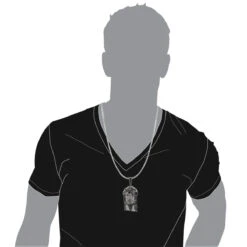 Black Diamond Jesus Face Pendant 0.85ct Sterling Silver 7 Black Diamond Jesus Face Pendant 0.85ct Sterling Silver -Its Hot Jewelry Shop black diamond jesus face pendant 175ct sterling silver p 49378bod