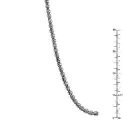 Black Diamond 10K Black Gold Eternity Diamond Chain Necklace 20in-40in 11 Black Diamond 10K Black Gold Eternity Diamond Chain Necklace 20in-40in -Its Hot Jewelry Shop black diamond jewelry 10k eternity diamond necklace 9ct p 42071 ruler
