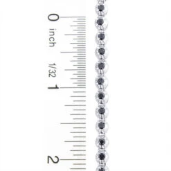 Black Diamond Eternity Diamond Necklace Sterling Silver Chain -Its Hot Jewelry Shop black diamond jewelry eternity diamond necklace sterling silver chain 4