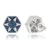 Blue Diamond Star Earrings 0.3ct Sterling Silver -Its Hot Jewelry Shop blue diamond star earrings 035ct sterling silver p 46644 main