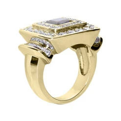 Blue Sapphire Cocktail Ring With Diamonds 14K White Gold 0.90ctd 1.25cts 9 Blue Sapphire Cocktail Ring With Diamonds 14K White Gold 0.90ctd 1.25cts -Its Hot Jewelry Shop blue sapphire cocktail ring with diamonds 14k 090ctd 125cts p 29192 back yellow