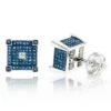Blue White Diamond Earrings Studs 0.61ct Sterling Silver 1 Blue White Diamond Earrings Studs 0.61ct Sterling Silver -Its Hot Jewelry Shop blue white diamond earrings studs 061ct sterling silver 1