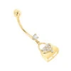 14K Yellow Gold Diamond Purse Belly Button Ring 0.29 -Its Hot Jewelry Shop body jewelry 14k diamond purse belly button ring 029 p 35764 ye