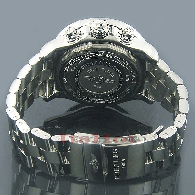 Breitling Super Avenger Diamond Watch 6ct 4 Breitling Super Avenger Diamond Watch 6ct - Image 2