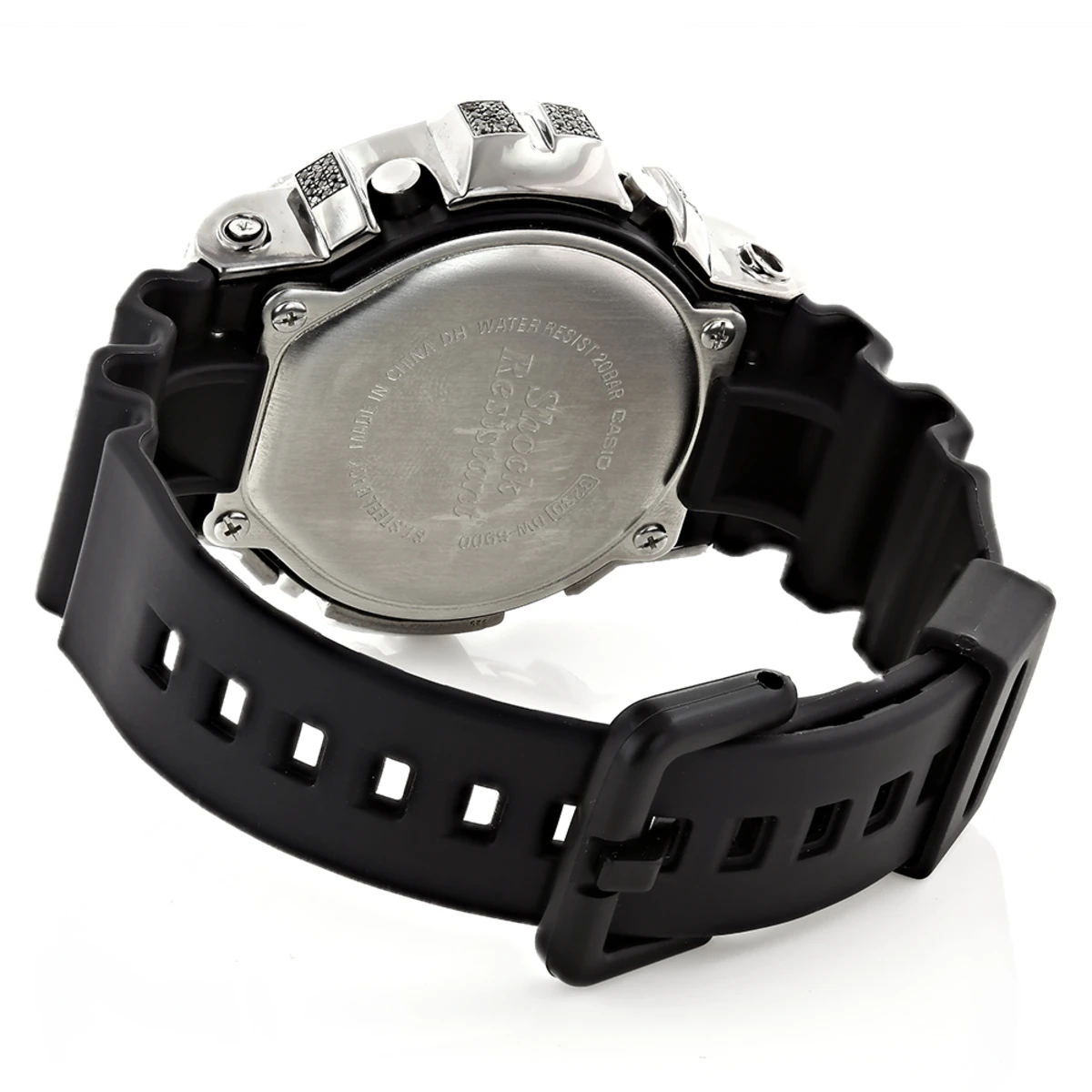 Casio G-Shock Black Diamond Watch DW6900 3.5ct 5 Casio G-Shock Black Diamond Watch DW6900 3.5ct - Image 3