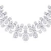 18K White Gold Ladies Diamond Necklace 22.6ct -Its Hot Jewelry Shop celebrity jewelry 18k gold ladies diamond necklace 226ct 1