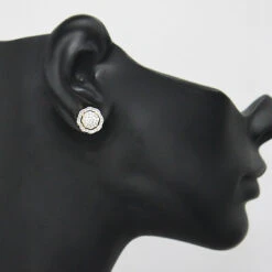 Champagne Color Diamond Earrings 0.60ct 10K Yellow Gold 5 Champagne Color Diamond Earrings 0.60ct 10K Yellow Gold -Its Hot Jewelry Shop champagne color diamond earrings 060ct 10k gold 3