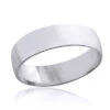 Classic Thin Men's Wedding Band Solid 14K White Gold 6mm -Its Hot Jewelry Shop classic thin mens wedding band 14k solid gold 6mm 1