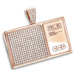10K Yellow Gold Diamond Digital Scale Men's Pendant 4ct -Its Hot Jewelry Shop custom jewelry 10k gold diamond digital scale mens pendant 4ct ro